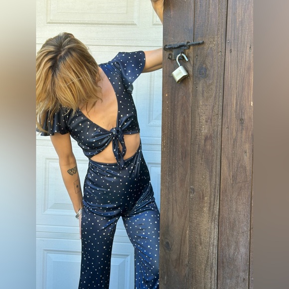 Stoned Immaculate Bianca stardust jumpsuit size small NWOT - Picture 1 of 16